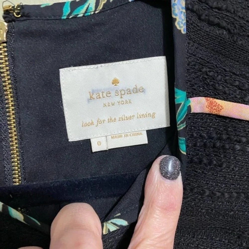 kate spade kate been tag